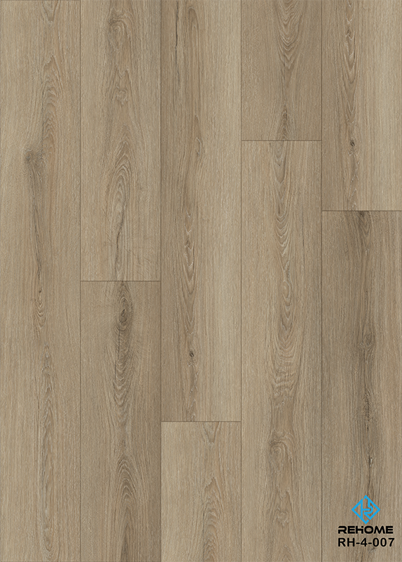 Bailiúchán Bunúsach Uiscedhíonach SPC Vinyl Flooring
